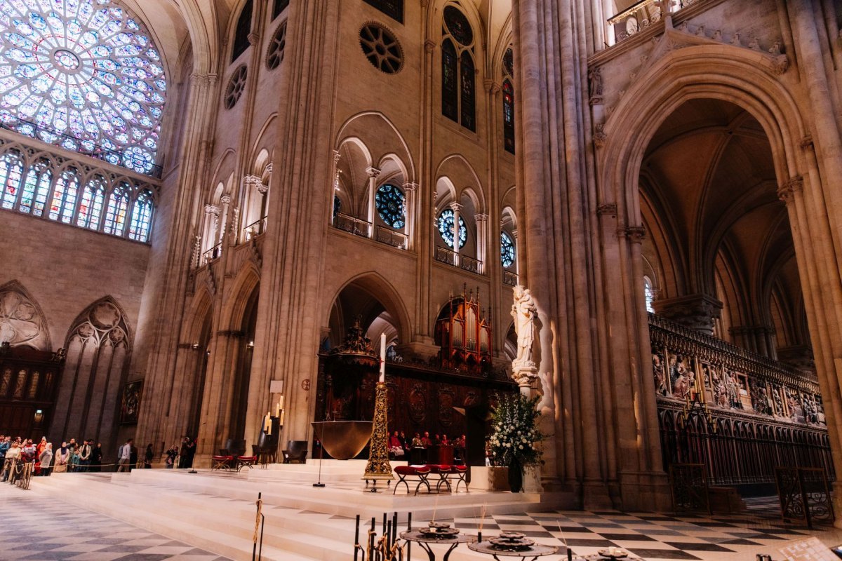 Célébration œcuménique du mystère de Pâques 2025. © Anh de France.