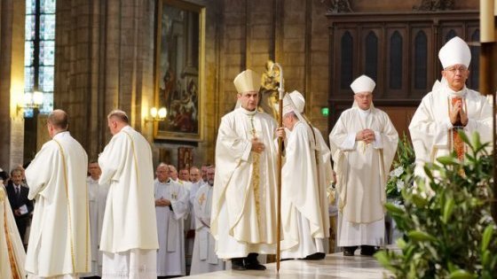 Ordination épiscopale de Mgr Antoine de Romanet nommé évêque aux Armées