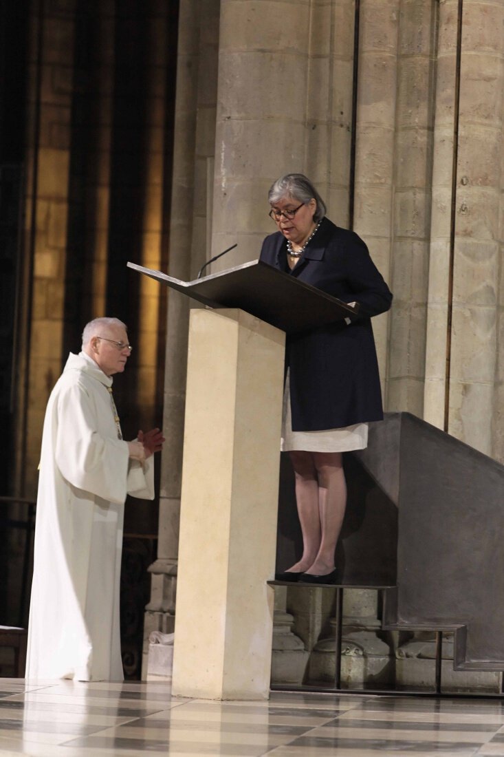 Liturgie de la Parole. © Yannick Boschat / Diocèse de Paris.