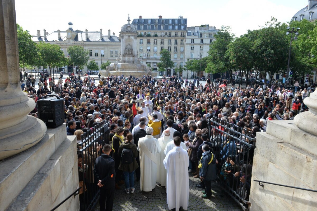 Prière de guérison et de délivrance. © Marie-Christine Bertin / Diocèse de Paris.