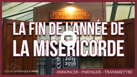 La fin de l'Année de la miséricorde 