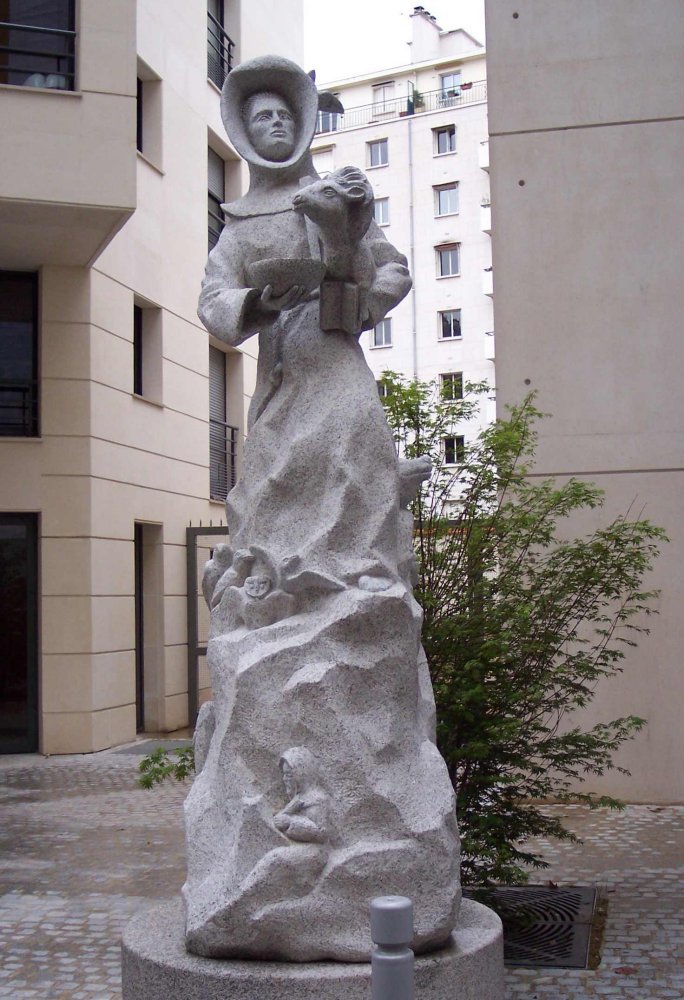 Statue de saint François. © C. D. A. S.