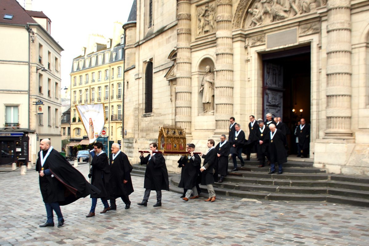 Neuvaine de sainte Geneviève 2026. © Guy Poujeaux.