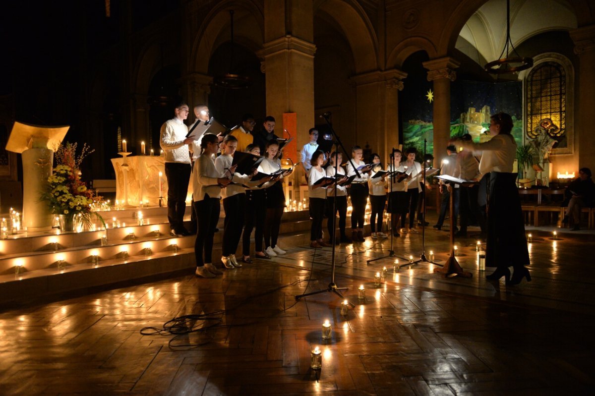 Soirée sainte Geneviève à Notre-Dame des Champs (6e). © Marie Christine Bertin / Diocèse de Paris.