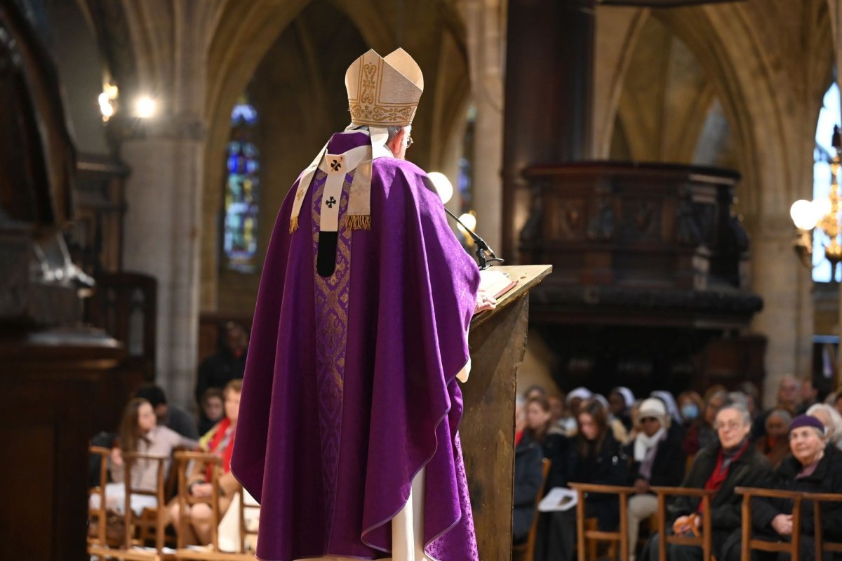 Inauguration d'un nouveau projet pour Saint-Germain l'Auxerrois. © Marie-Christine Bertin / Diocèse de Paris.