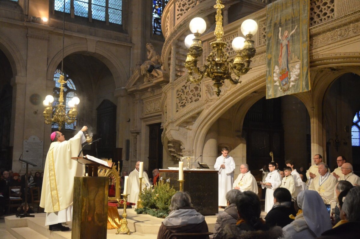 Neuvaine de sainte Geneviève. © Michel Pourny / Diocèse de Paris.