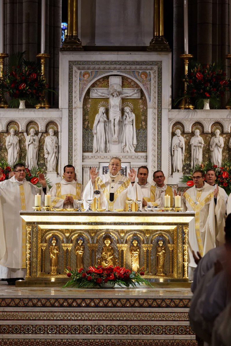 Liturgie eucharistique. © Yannick Boschat / Diocèse de Paris.