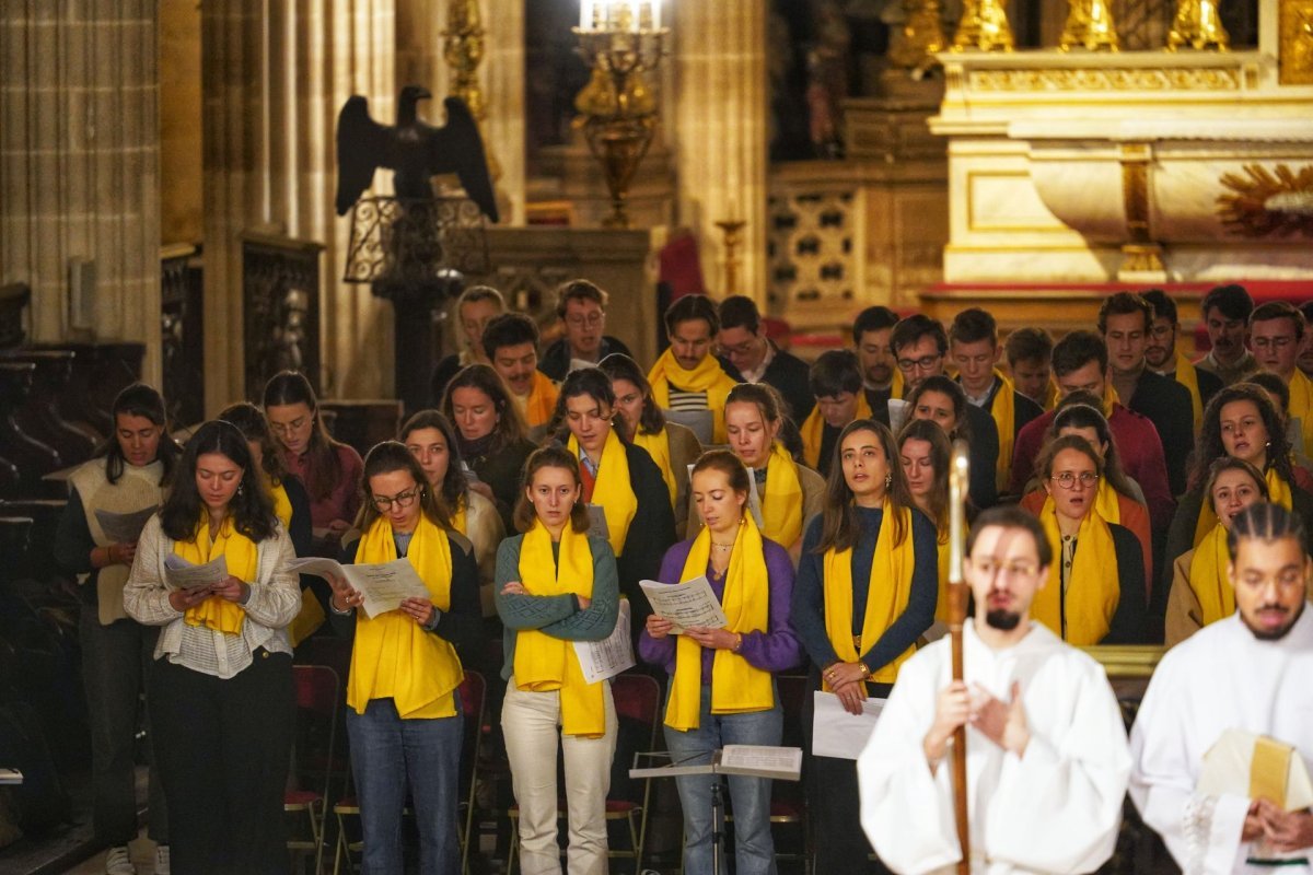 Messe des Jeunes Pros de Paris. © Illian Calle - Diocèse Paris.