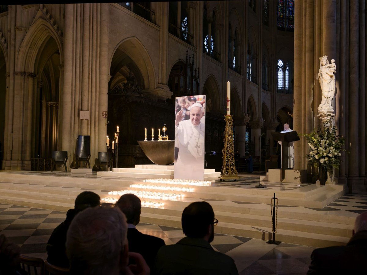 Messe solennelle d'action de grâce et pour le repos de l'âme du (…). © Yannick Boschat / Diocèse de Paris.