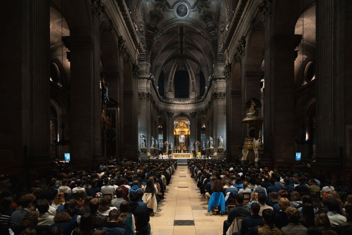 Messe des étudiants 2025. © Liam Hoarau - Diocèse Paris.