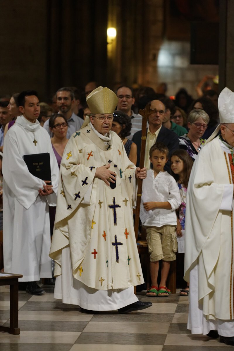 Le cardinal André Vingt-Trois. © Yannick Boschat / Diocèse de Paris.