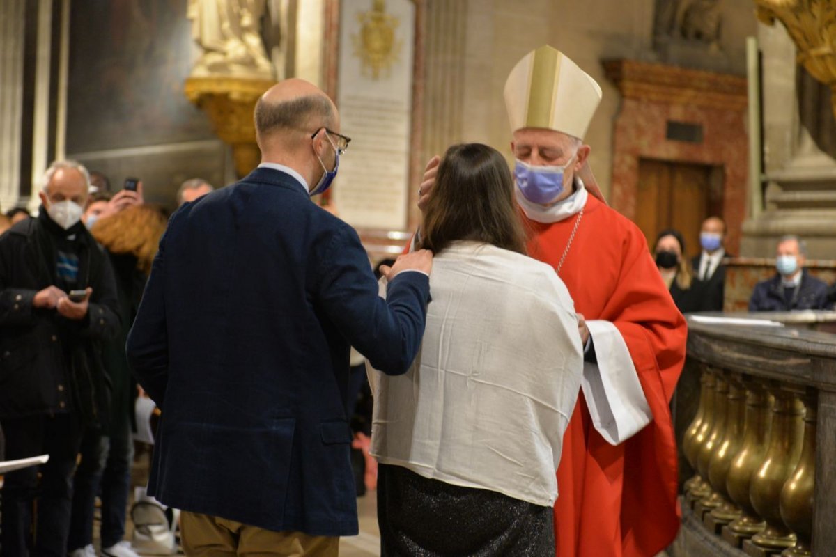 Confirmations d'adultes 2021. © Marie-Christine Bertin / Diocèse de Paris.