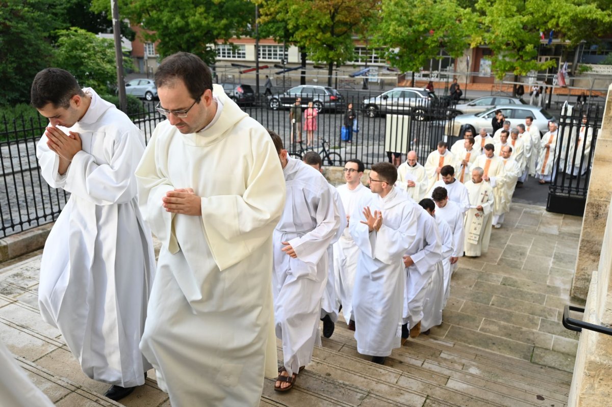 Ordination diaconale en vue du sacerdoce du 20 septembre 2025. © Marie-Christine Bertin / Diocese de Paris.