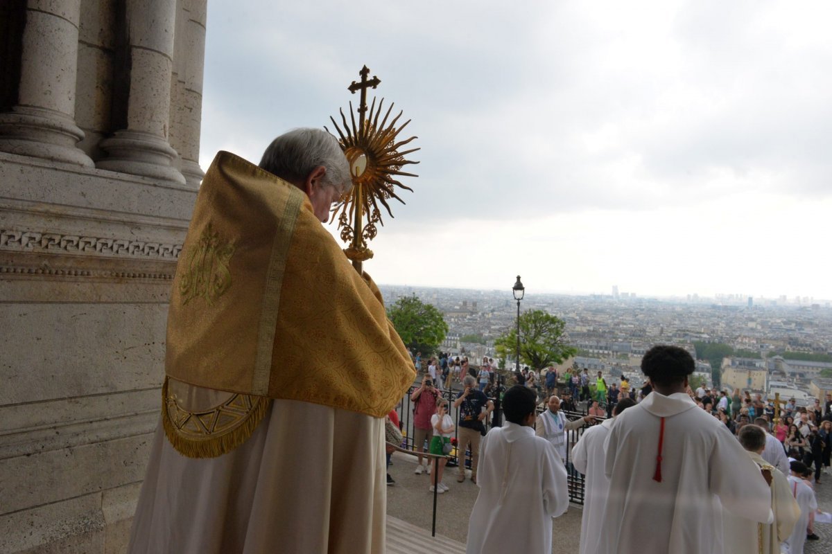 Fête-Dieu 2023. © Marie-Christine Bertin / Diocèse de Paris.