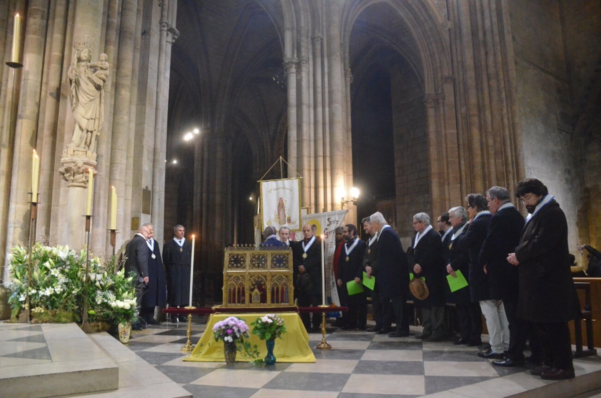 Neuvaine de sainte Geneviève. © Michel Pourny / Diocèse de Paris.