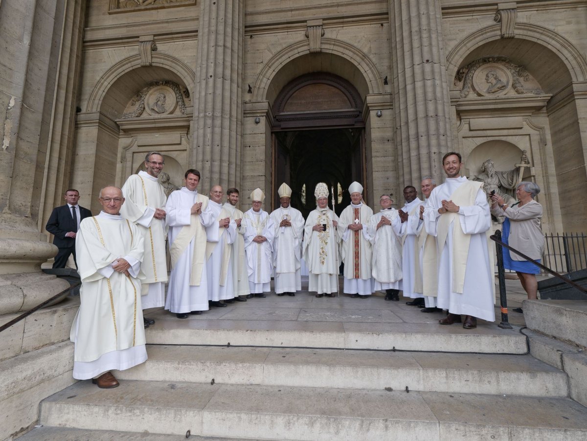 Ordinations des diacres permanents 2023. © Yannick Boschat / Diocèse de Paris.