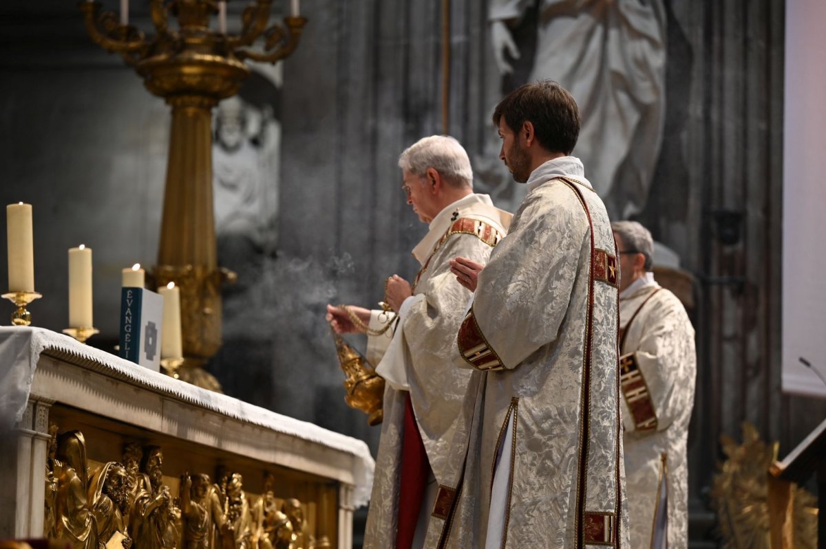Messe d'action de grâce à Saint-Sulpice. © Marie-Christine Bertin / Diocèse de Paris.
