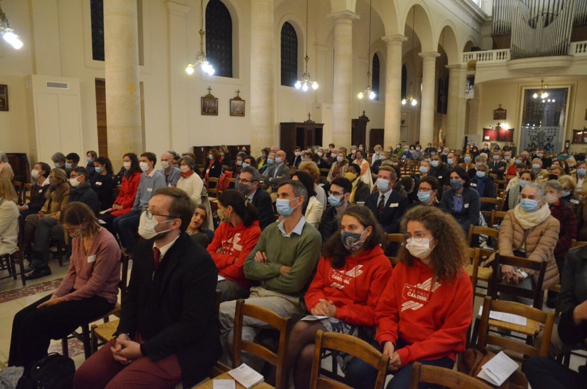 Messe d'envoi des Baptisés en Mission Diocésaine 2020. © Michel Pourny / Diocèse de Paris.