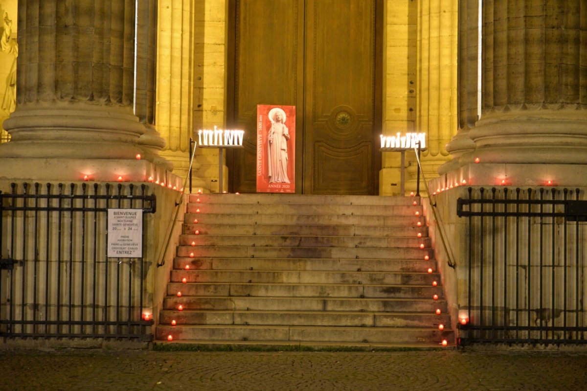 Soirée sainte Geneviève à Saint-Sulpice (6e). © Marie Christine Bertin / Diocèse de Paris.