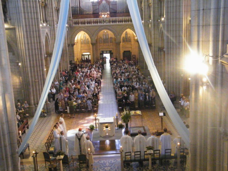 Juin 2010 : Cinquantenaire de la paroisse Notre-Dame du Perpétuel Secours (11e). 