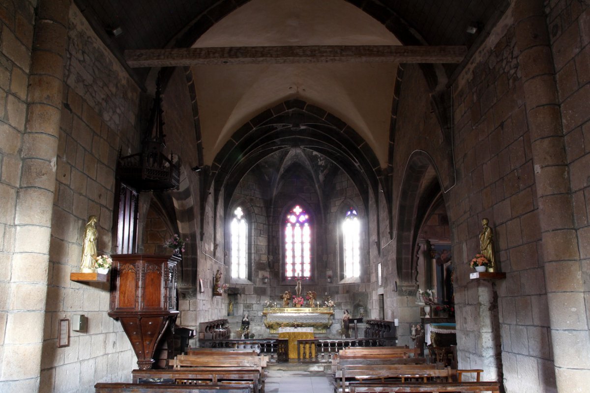 Église paroissiale de Chastel-Marlhac. © Pierre Moulier.