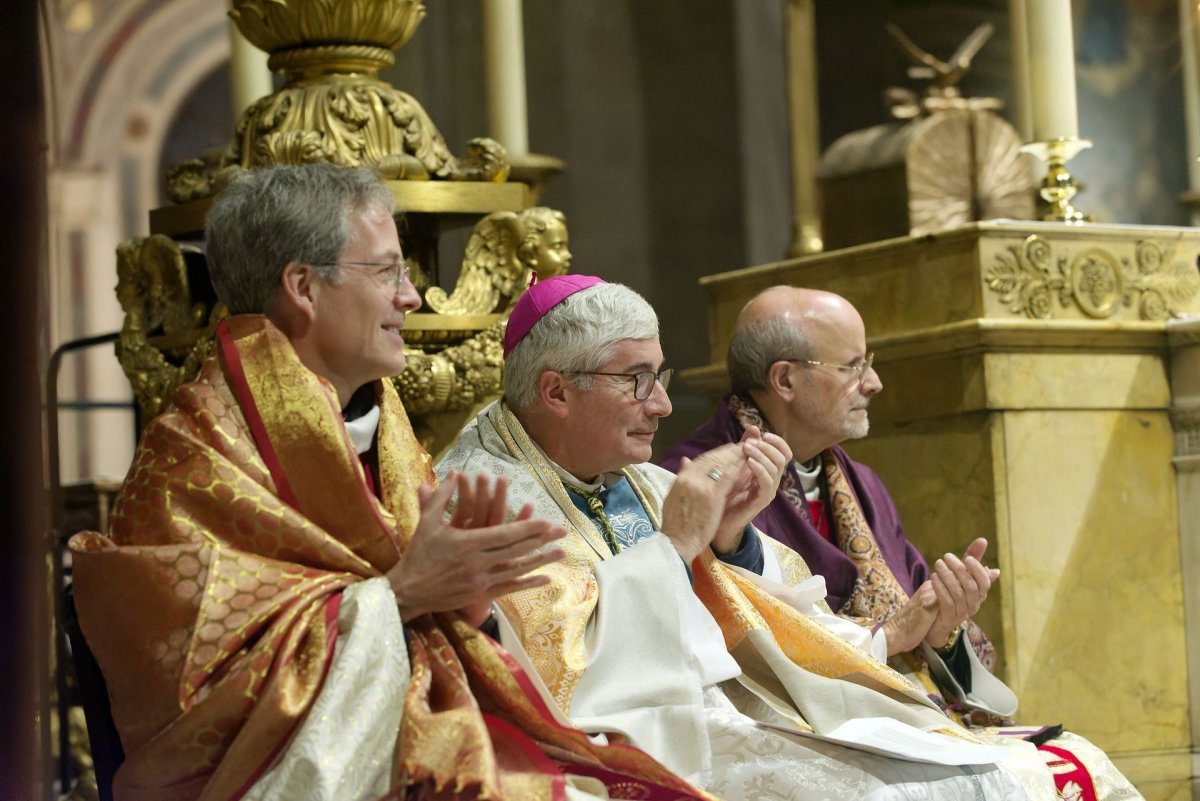 Veillée de prière à Notre Dame de la Santé à Saint-Sulpice. © Trung Hieu Do / Diocèse de Paris.