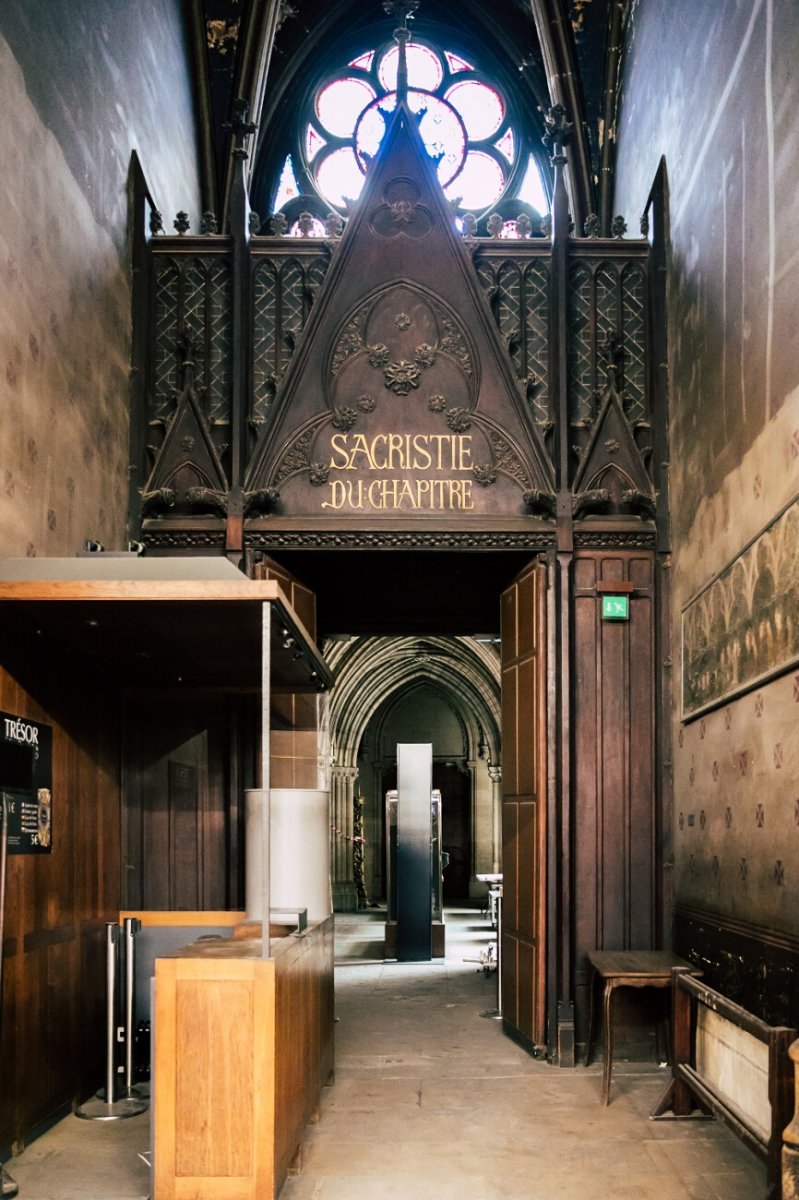 Notre-Dame de Paris, 2 mois après. © Guillaume Poli / CIRIC.