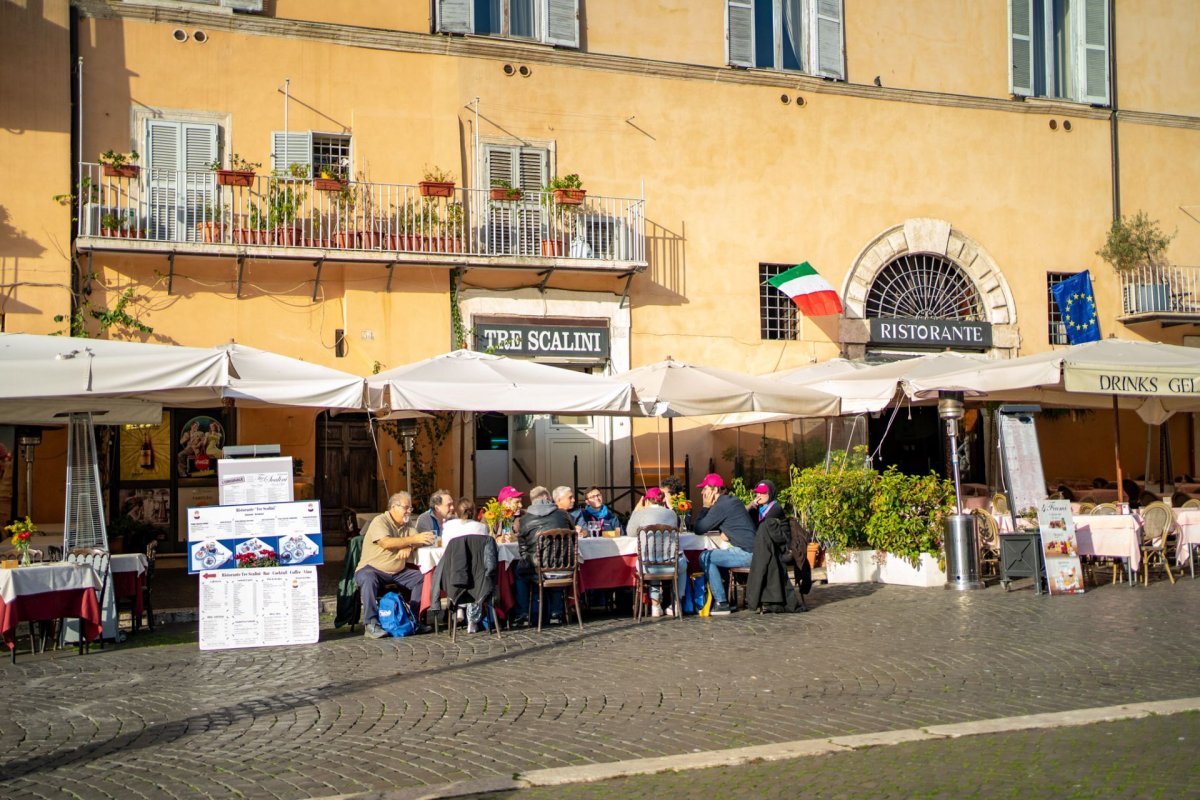 Jubilé des Pauvres à Rome avec Fratello. © Marine Clerc.