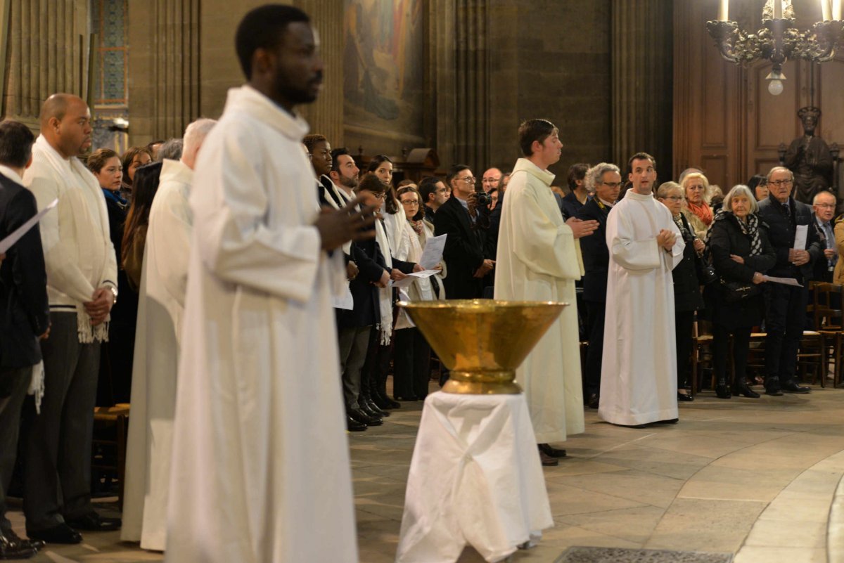 Confirmations d'adultes 2019. © Marie Christine Bertin / Diocèse de Paris.