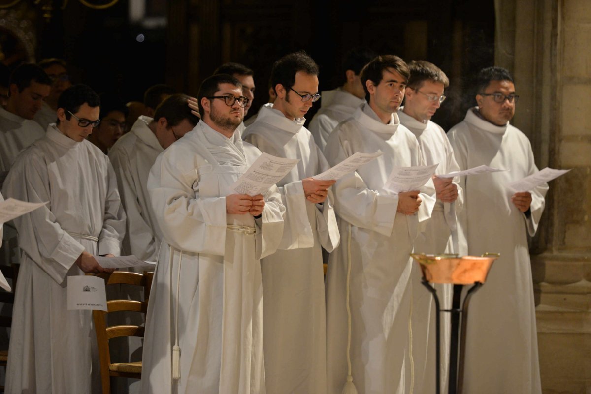 Messe de la fête du Chapitre et du Séminaire. © Marie-Christine Bertin / Diocèse de Paris.