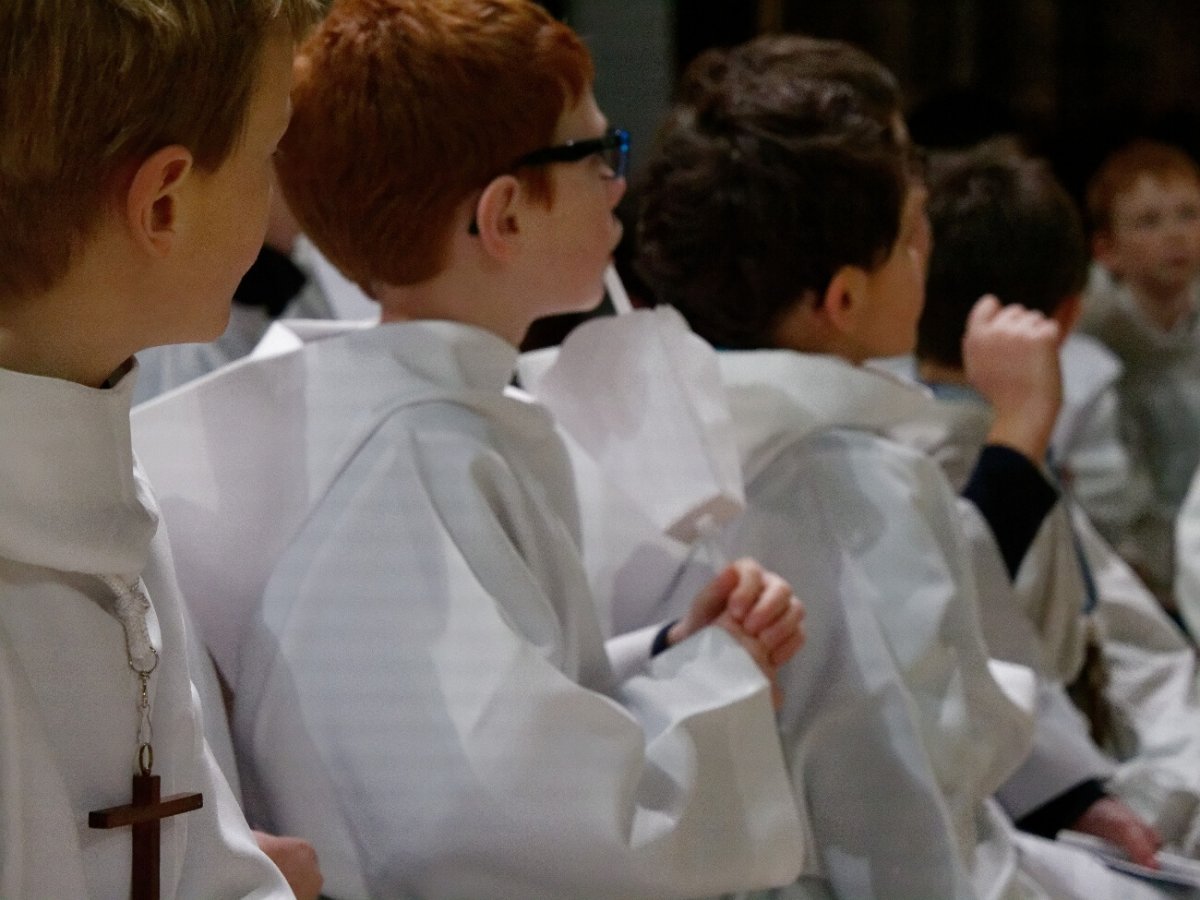 Messe à Notre-Dame de Paris. © Yannick Boschat / Diocèse de Paris.