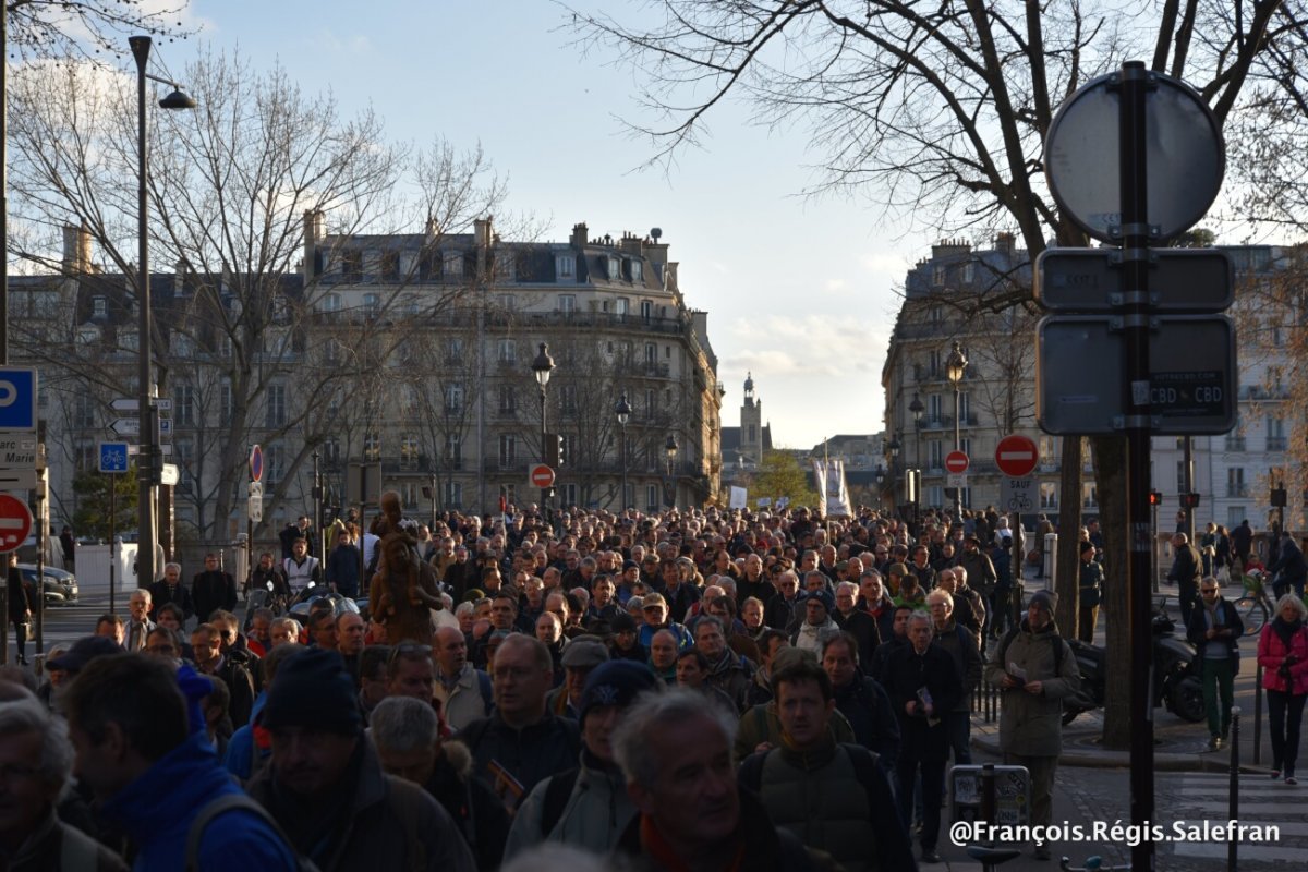 “Marche de Saint-Joseph”, vers Saint-Eustache. 