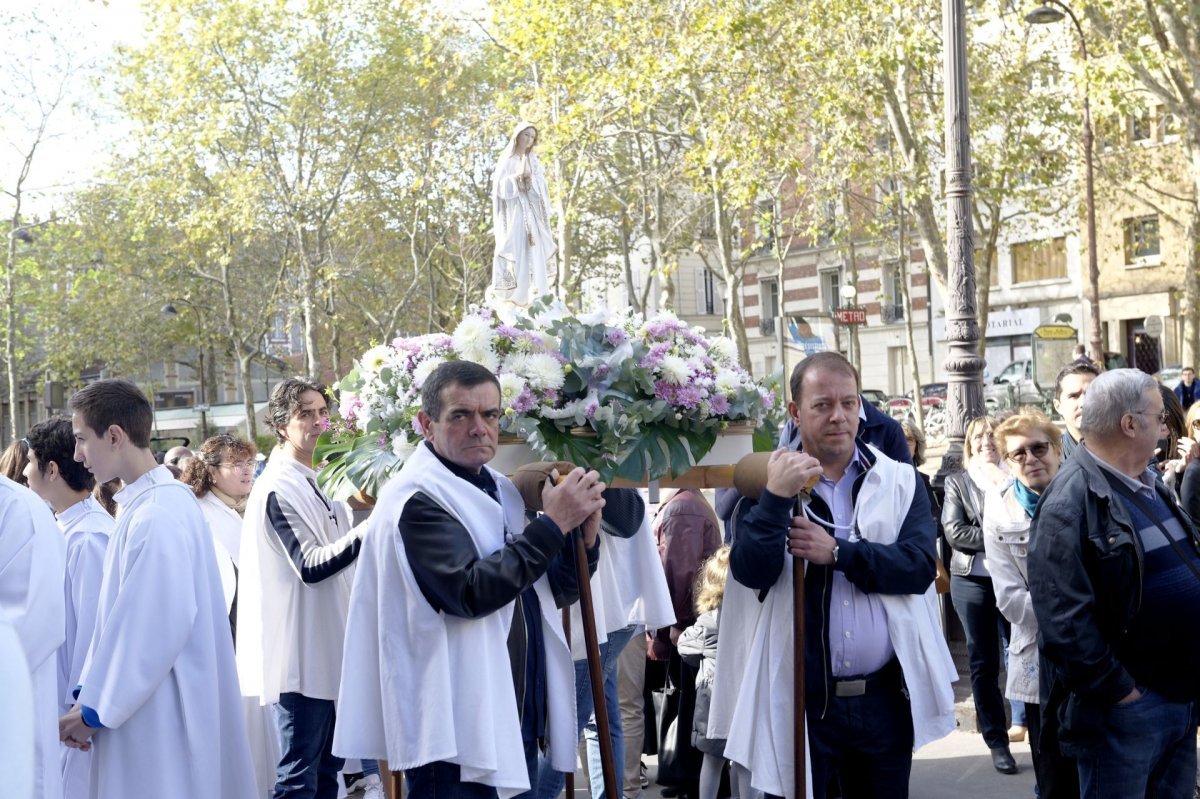 Inauguration de l'église restaurée de Notre-Dame d'Auteuil. © Trung Hieu Do / Diocèse de Paris.