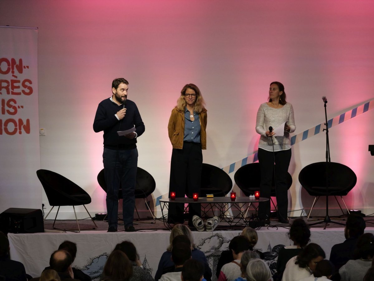 Atelier à la Faculté Loyola. © Yannick Boschat / Diocèse de Paris.