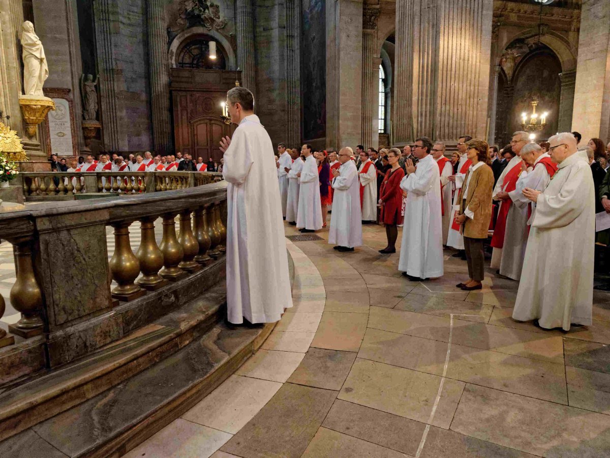 Ordinations de diacres permanents 2019. © Yannick Boschat / Diocèse de Paris.