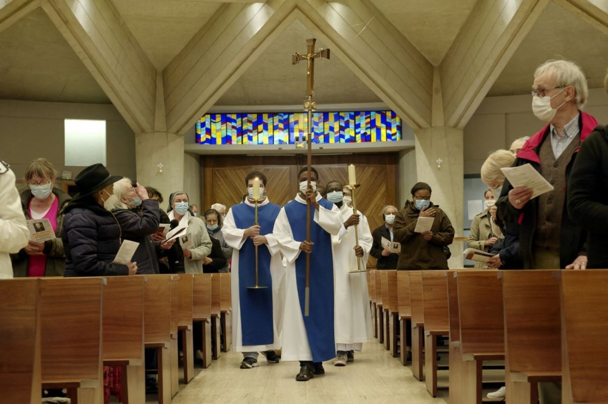 Messe pour le 150e anniversaire du martyre du père Henri Planchat. © Trung Hieu Do.