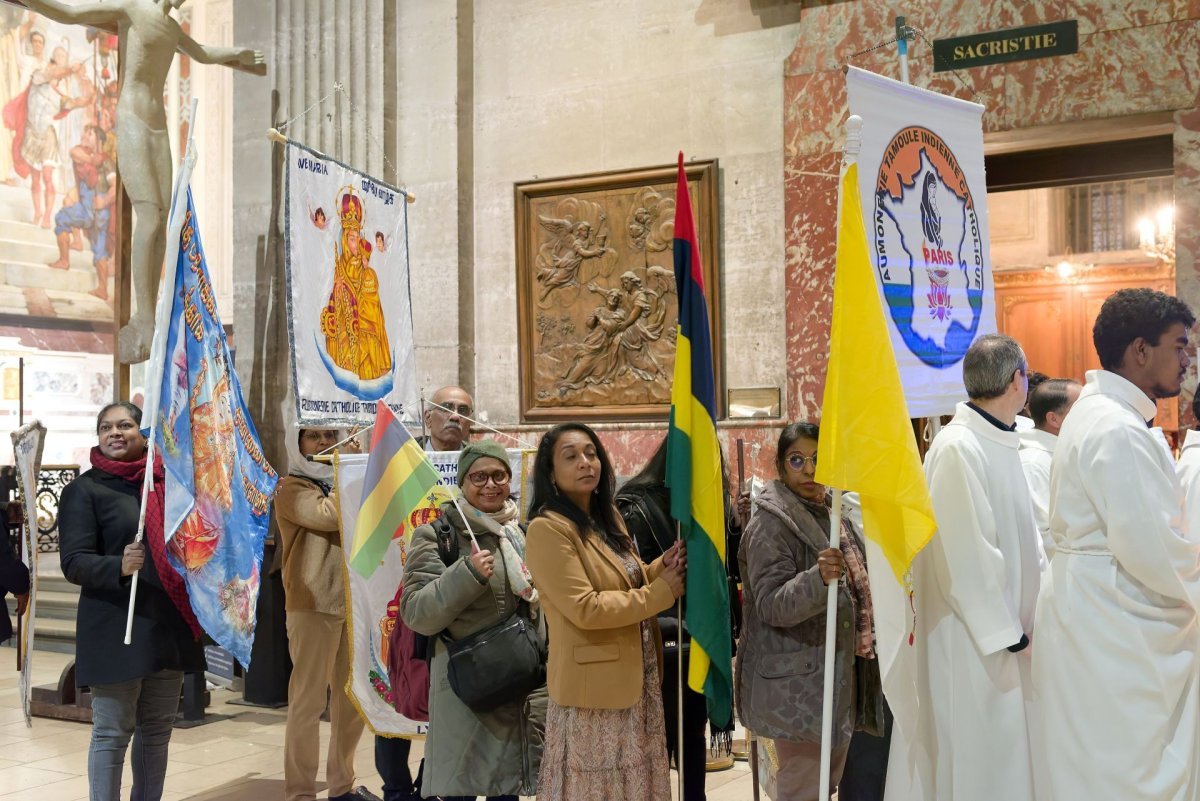Veillée de prière annuelle à Notre Dame de la Santé. © Trung Hieu Do / Diocèse de Paris.