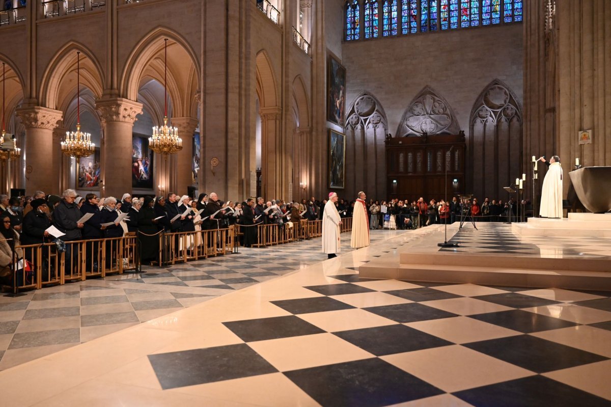 Vêpres le lundi 2 février 2026. © Marie-Christine Bertin / Diocèse de Paris.