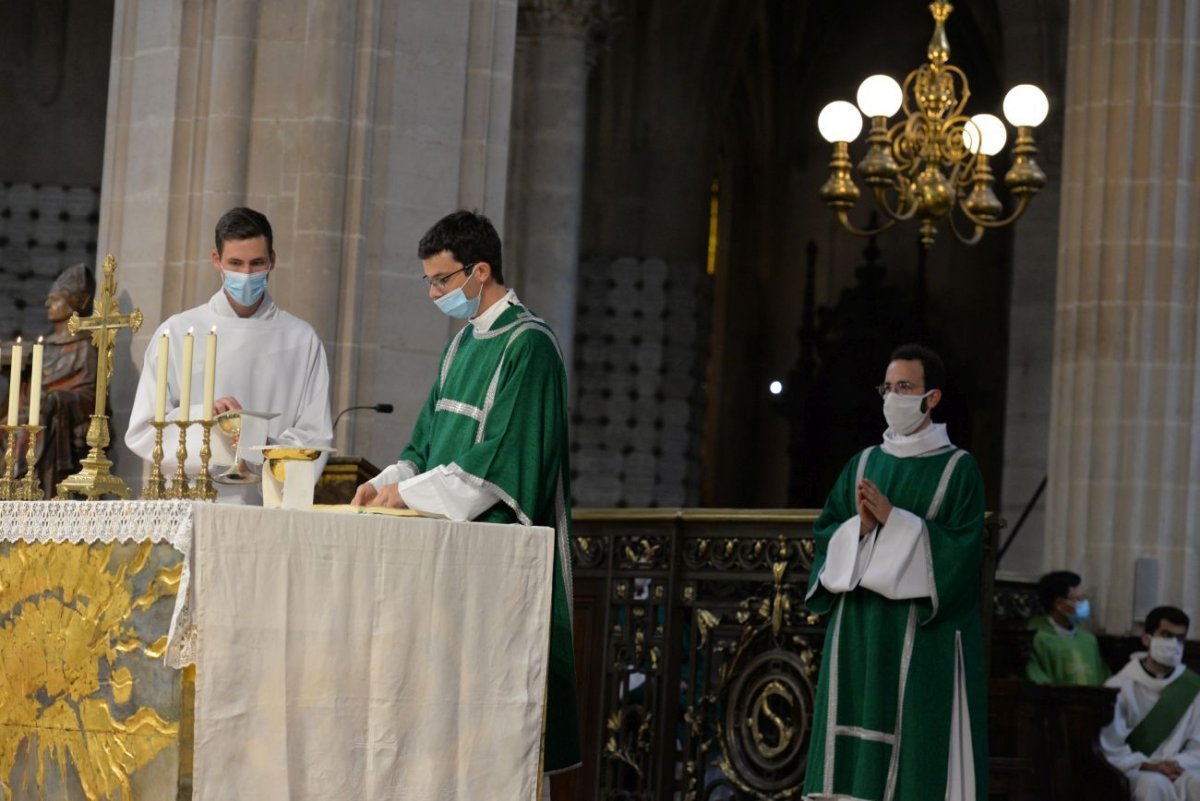 Messe pour les vocations 2021. © Marie-Christine Bertin / Diocèse de Paris.