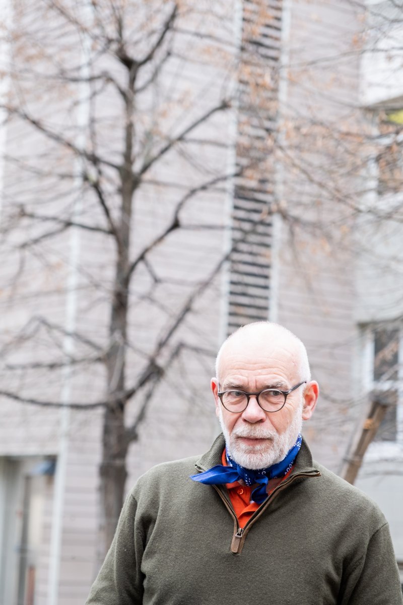 Thierry Fontenay, co-responsable Hiver solidaire. © Camille Rorive.