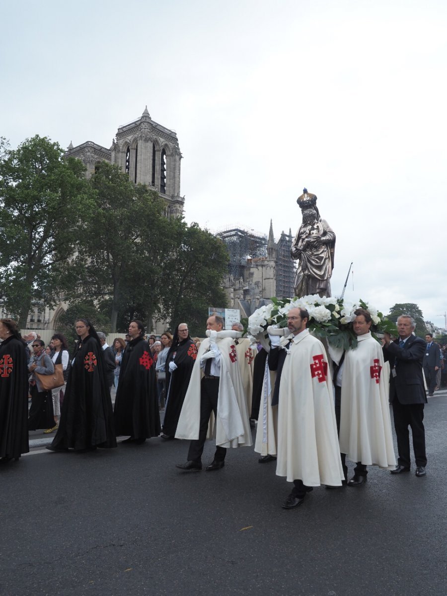 Procession de l'Assomption de Notre-Dame de Paris 2019. © Notre-Dame de Paris.