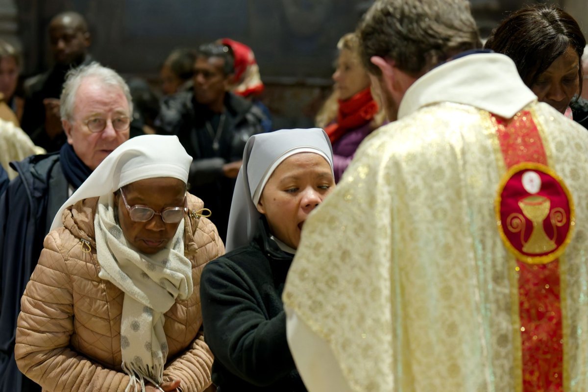 Veillée de prière annuelle à Notre Dame de la Santé. © Trung Hieu Do / Diocèse de Paris.