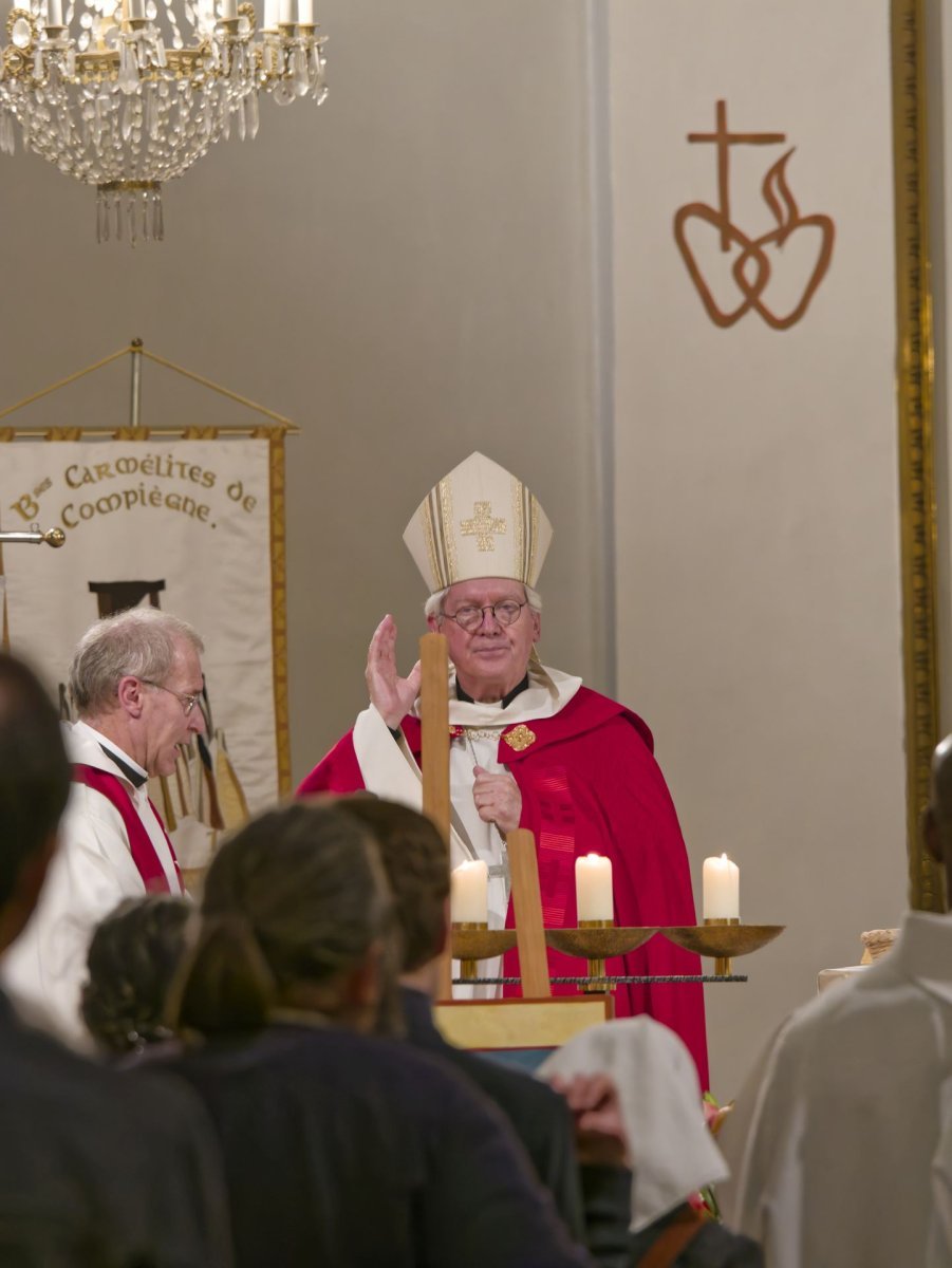 Canonisation des 16 Carmélites de Compiègne : Messe et prière à Picpus. © Yannick Boschat / Diocèse de Paris.