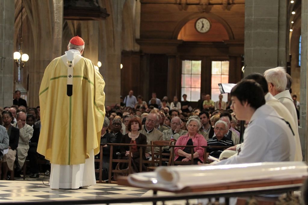 Homélie du Cardinal André Vingt-Trois. © Yannick Boschat.