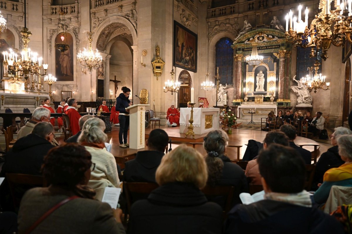 Envoi des baptisés en mission diocésaine 2024. © Marie-Christine Bertin / Diocèse de Paris.