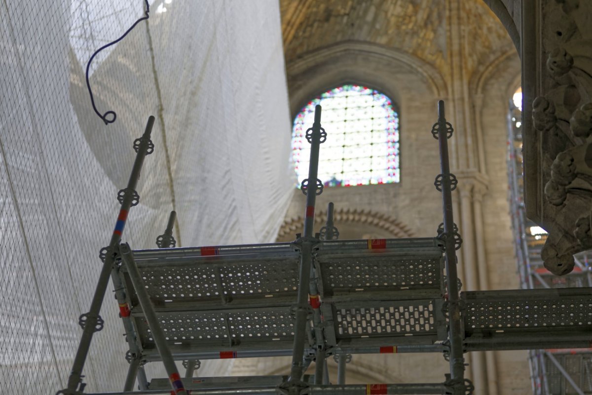 Notre-Dame de Paris, deux ans après. © Yannick Boschat / Diocèse de Paris.