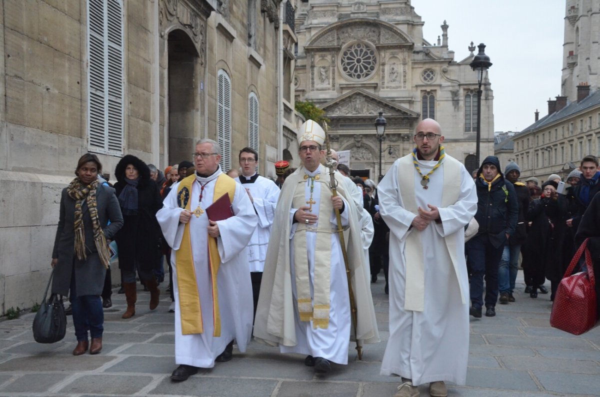 Neuvaine de sainte Geneviève. © Michel Pourny / Diocèse de Paris.