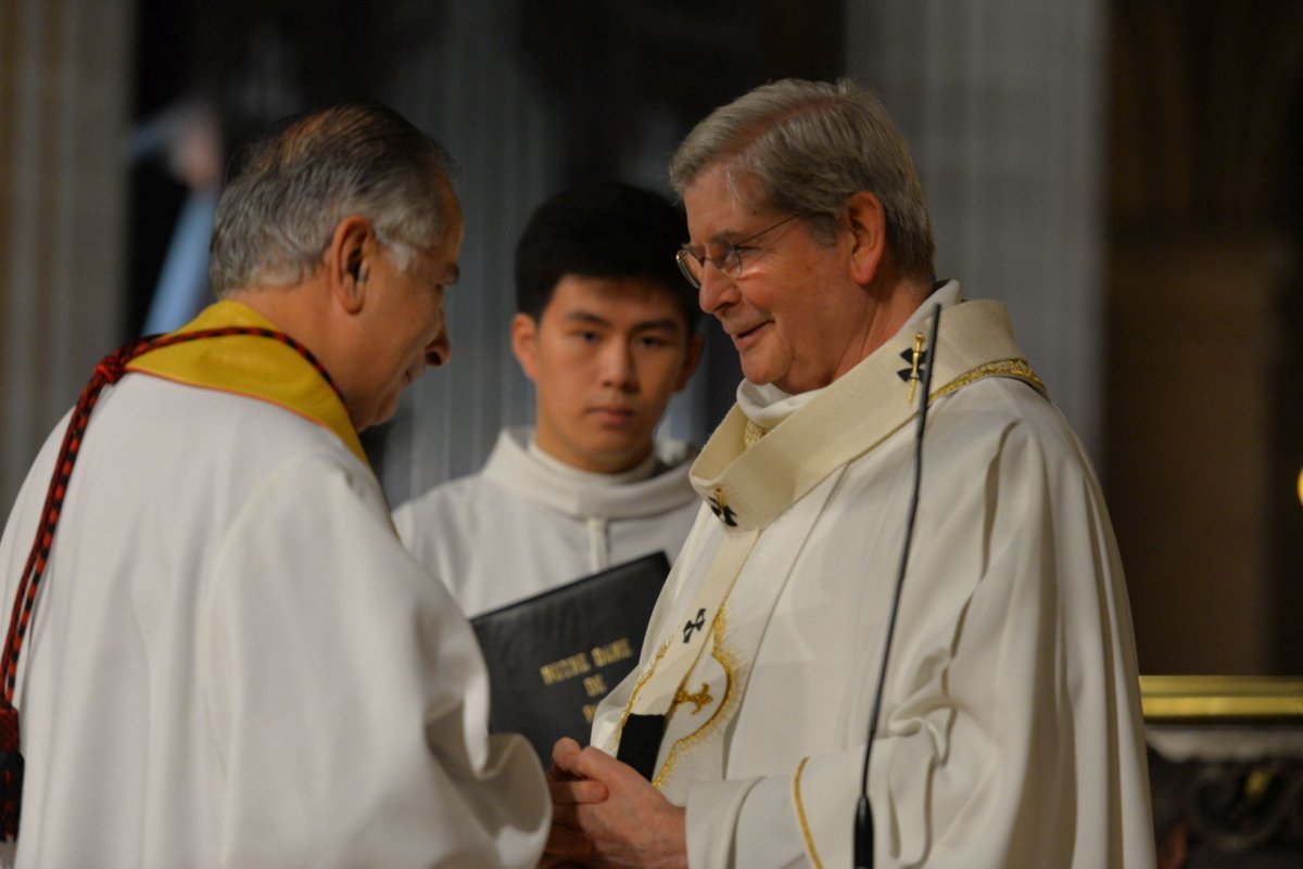 Fête du Séminaire de Paris et du chapitre de la cathédrale 2022. © Marie-Christine Bertin / Diocèse de Paris.