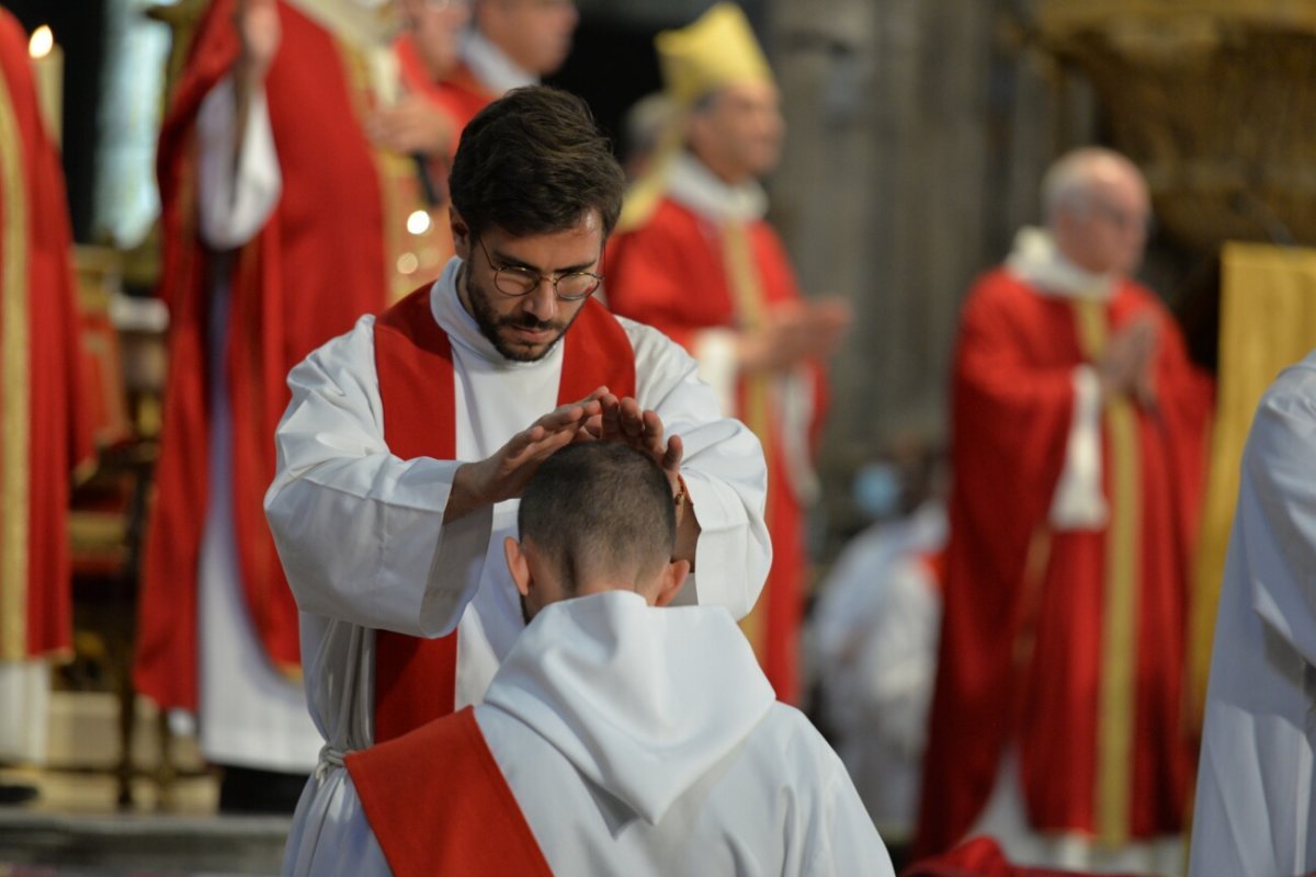 Ordinations sacerdotales 2020. © Marie-Christine Bertin / Diocèse de Paris.