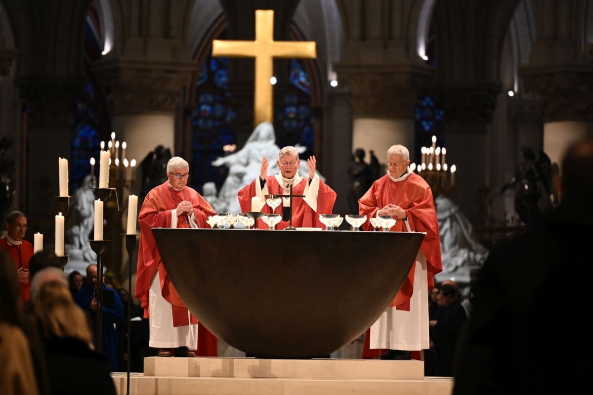 Confirmations d'adultes de janvier 2025. © Marie-Christine Bertin / Diocèse de Paris.